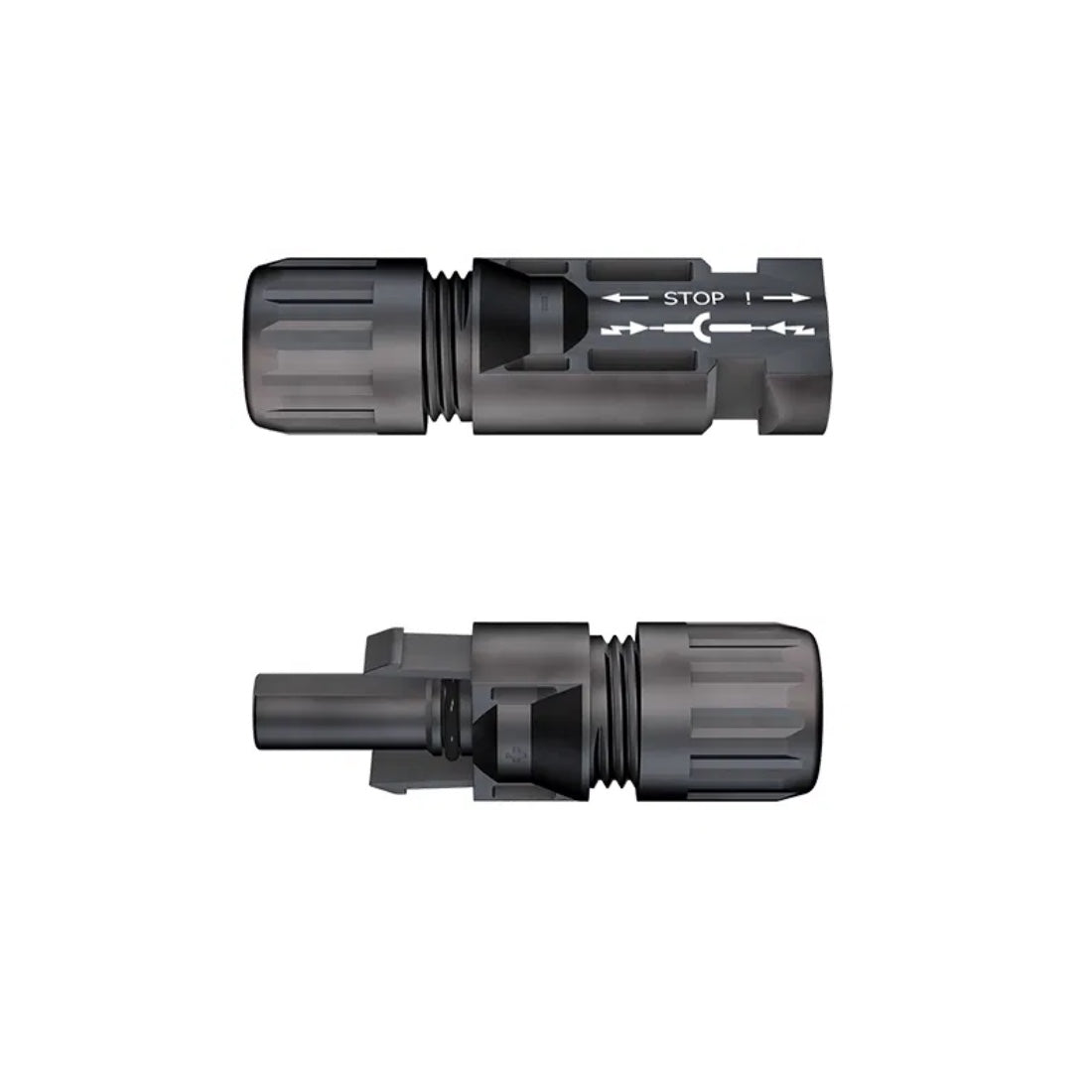 MC4-Stecker für Module und Wechselrichter (Paar)