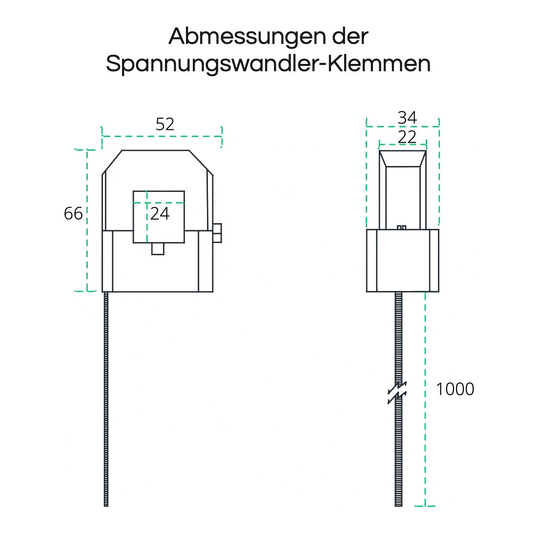 Hoymiles DTSU666 3*100A mit CT / Wandlermessung