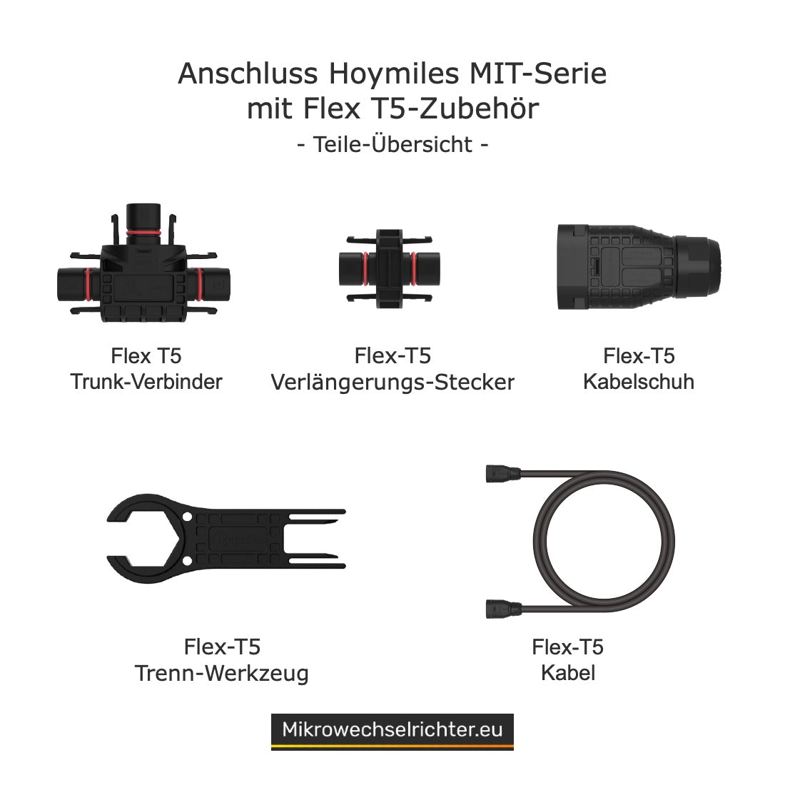 Flex-T5 Verlängerungs-Stecker