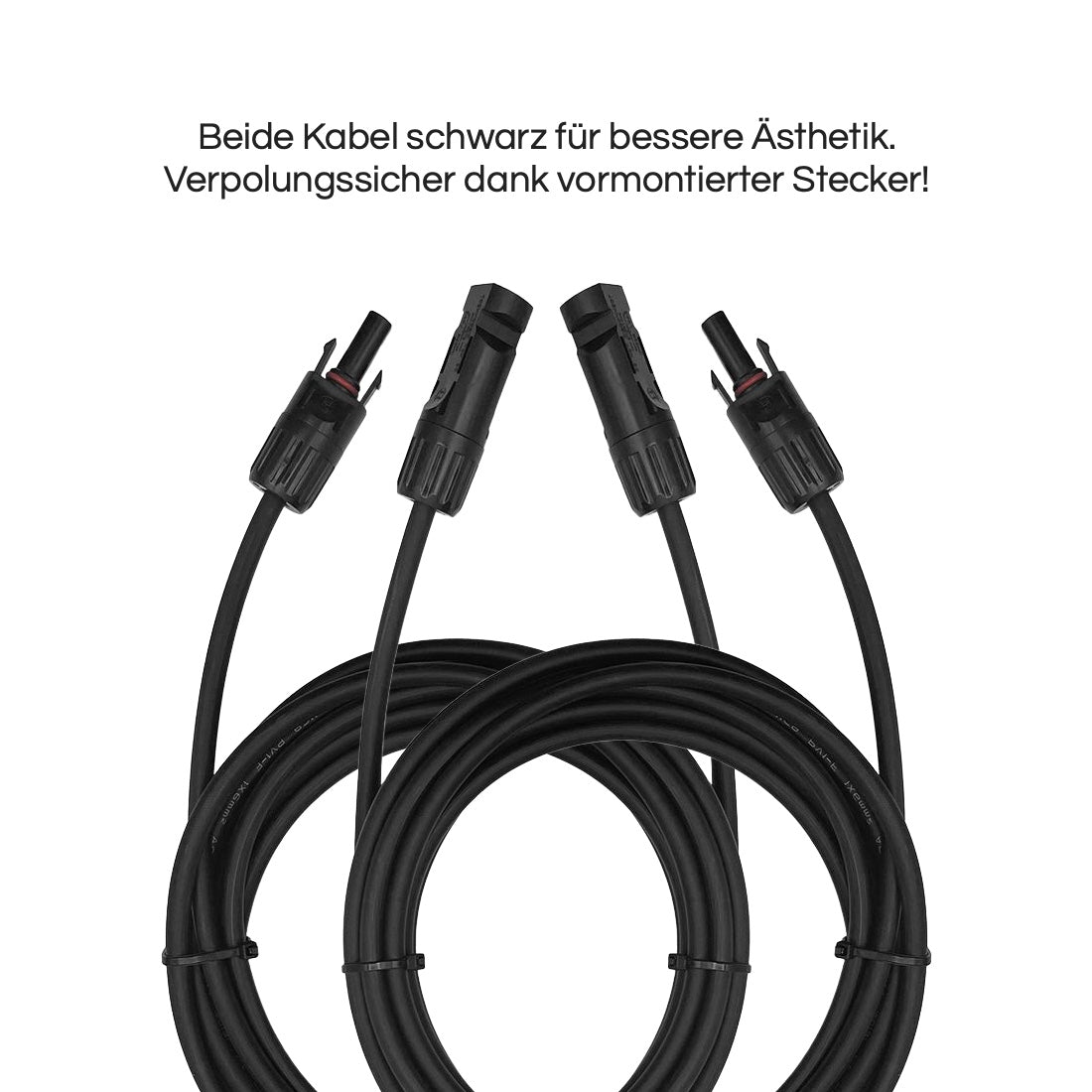 Solarkabel / Solar-Verlängerung 6mm²